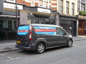 Apex Chimney Sweeps London Van